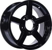 Диск crossstreet CR-25 цвет:BKF (черный)