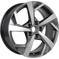 Диск Khomen Wheels KHW1712 (Changan-Geely-Lexus-Toyota) цвет:Gray-FP