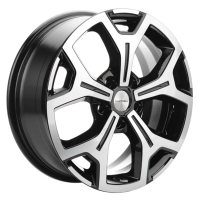 Диск Khomen Wheels KHW1710 (Toyota C-HR) цвет:Black-FP