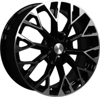 Диск Khomen Wheels KHW1718 (Dongfeng 580) цвет:Black-FP