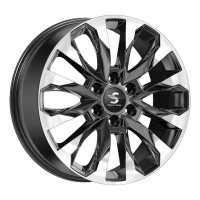 Диск Premium series КР007 (20_Haval H9) цвет:Diamond-black-gris