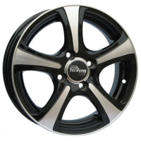 Диск techline 405 цвет:BD (черный с проточкой)