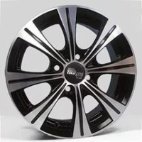 Диск techline 423 цвет:BD (черный с проточкой)