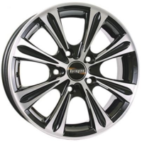 Диск techline 523 цвет:BD (черный с проточкой)