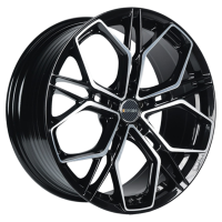 Диск INCH FA8534 цвет:Gloss Black Machined Face