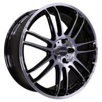 Диск INCH FA8535 цвет:Gloss Black Machined Face