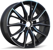 Диск RST R257 цвет:BD (черный с проточкой)