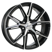 Диск RST R129 (RX, J8) цвет:BD (черный с проточкой)