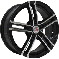 Диск alcasta M06 цвет:BKF (черный)