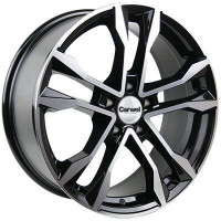 Диск carwel Цна R068 (Touareg) цвет:BD (черный с проточкой)