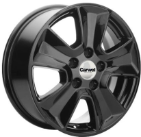 Диск Carwel Чедер 1601 (Duster) цвет:BL (черный глянцевый)