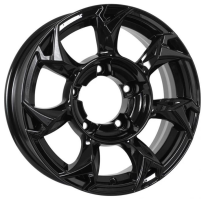 Диск Carwel Гурон 1505 цвет:BL (черный глянцевый)