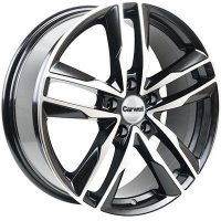 Диск carwel Хопер R128 (Chery Tiggo 8) цвет:BD (черный с проточкой)