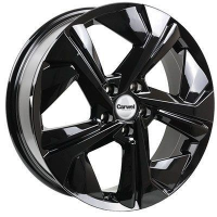Диск carwel Керулен R048 (Tiguan) цвет:BL (черный глянцевый)