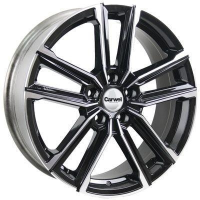 Диск carwel Межа R078 (Jolion) цвет:BD (черный с проточкой)