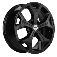 Диск carwel Талкас 1710 (Geely Coolray) цвет:BL (черный глянцевый)