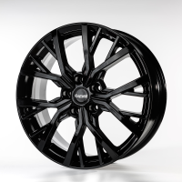 Диск Carwel Тур 1806 (Sportage) цвет:BL (черный глянцевый)