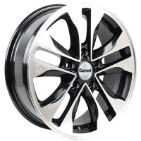 Диск carwel Уверь R116 (Passat-Tiguan) цвет:BD (черный с проточкой)