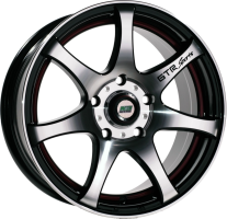 Диск crossstreet Y3103 цвет:MBF (черный,полировка)