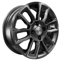 Диск Khomen Wheels KHW1406 (AccentGetzi20) цвет:Gray-FP