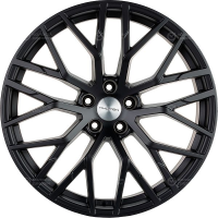 Диск khomen-wheels 2005 (Audi Q8) цвет:BLm (черный матовый)