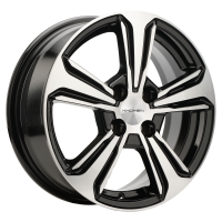 Диск khomen-wheels KHW1502 (Solaris II) цвет:Black-FP