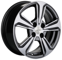 Диск khomen-wheels KHW1502 (Vesta-Almera) цвет:G-Silver-FP