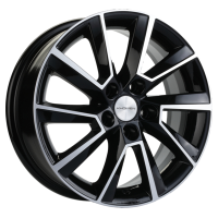 Диск khomen-wheels KHW1507 (Polo) цвет:Black-FP