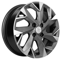 Диск khomen-wheels KHW1508 (Lada Granta) цвет:Gray-FP