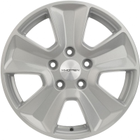 Диск khomen-wheels KHW1601 (Duster) цвет:F-Silver
