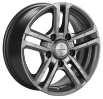 Диск khomen-wheels KHW1602 (Niva 4x4 Bronto) цвет:Gray-FP