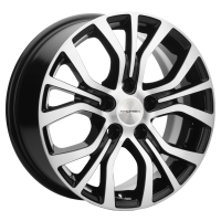 Диск khomen-wheels KHW1608 (Multivan) цвет:Black-FP