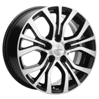 Диск khomen-wheels KHW1608 (Qashqai) цвет:Black-FP