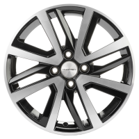 Диск Khomen Wheels KHW1609 цвет:Black-FP