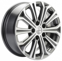 Диск khomen-wheels KHW1610 (Octavia) цвет:Gray-FP