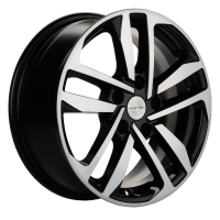 Диск khomen-wheels KHW1612 (Camry-Corolla-Grand Vitara) цвет:Black-FP