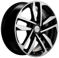 Диск Khomen Wheels KHW1612 цвет:Black-FP