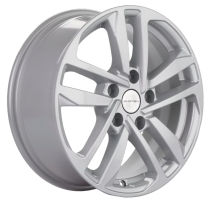 Диск khomen-wheels KHW1612 (Mazda 3-ix35) цвет:F-Silver