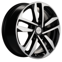 Диск Khomen Wheels KHW1612 цвет:Black-FP