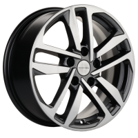 Диск khomen-wheels KHW1612 (Octavia A7) цвет:Gray-FP