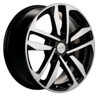 Диск Khomen Wheels KHW1612 цвет:Black-FP