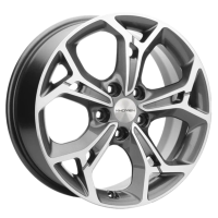 Диск Khomen Wheels KHW1702 цвет:Gray-FP