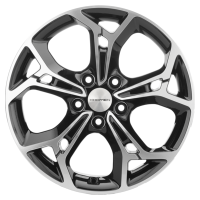 Диск Khomen Wheels KHW1702 цвет:Black-FP