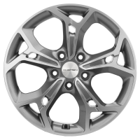 Диск khomen-wheels KHW1702 (RAV4) цвет:Gray-FP