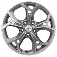 Диск khomen-wheels KHW1702 (Tiguan) цвет:Gray-FP