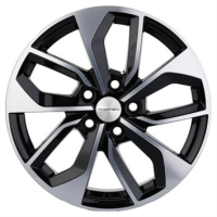 Диск khomen-wheels KHW1703 (Camry) цвет:Black-FP