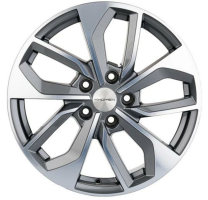 Диск khomen-wheels KHW1703 (RAV4) цвет:Gray-FP