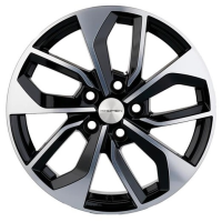 Диск khomen-wheels KHW1703 (Tiguan) цвет:Black-FP