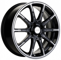 Диск khomen-wheels KHW1707 (Lada Granta) цвет:Black-FP
