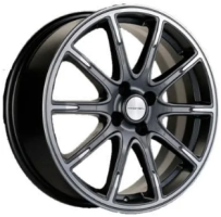 Диск Khomen Wheels KHW1707 цвет:Black-FP matt